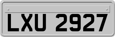 LXU2927