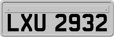 LXU2932