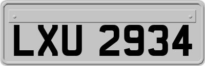 LXU2934
