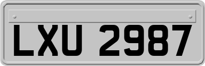 LXU2987