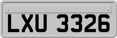 LXU3326
