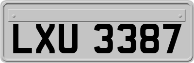LXU3387