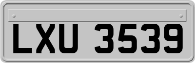 LXU3539