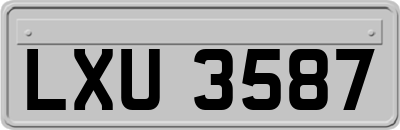 LXU3587