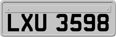 LXU3598