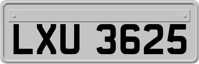 LXU3625