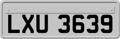 LXU3639