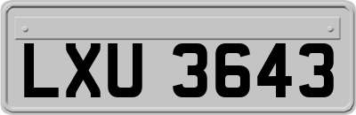 LXU3643