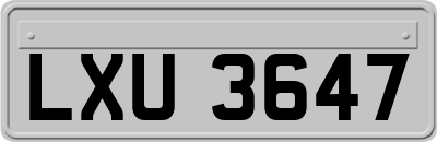 LXU3647