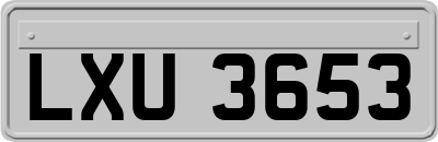 LXU3653