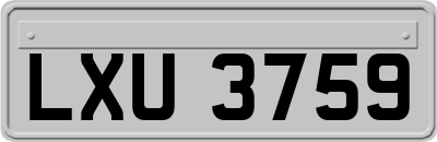 LXU3759
