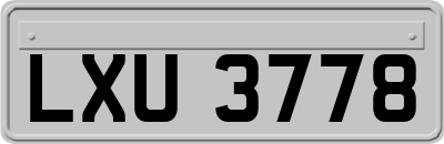 LXU3778