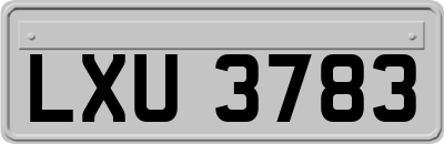 LXU3783