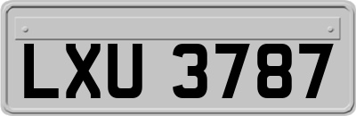 LXU3787