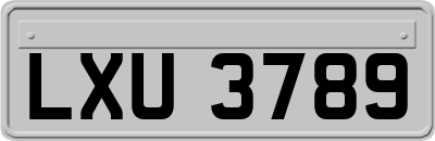 LXU3789
