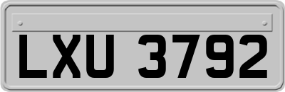 LXU3792