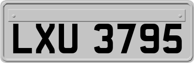 LXU3795