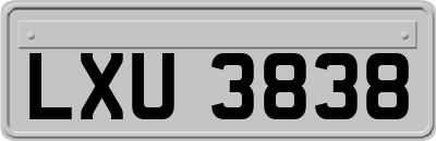 LXU3838