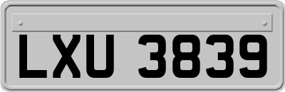 LXU3839