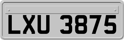 LXU3875