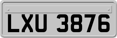 LXU3876