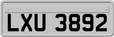 LXU3892
