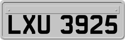 LXU3925