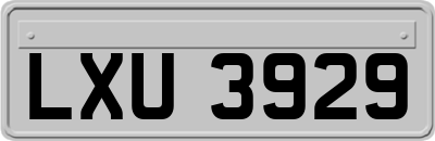 LXU3929