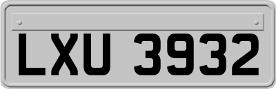 LXU3932