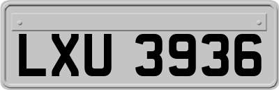 LXU3936