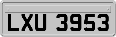 LXU3953