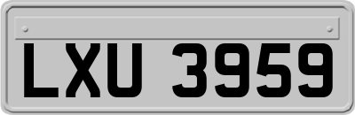 LXU3959
