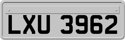 LXU3962
