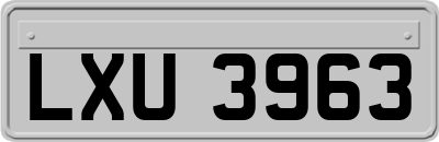 LXU3963