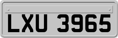 LXU3965