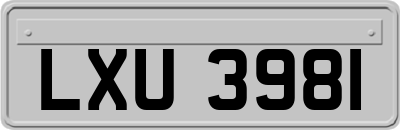 LXU3981