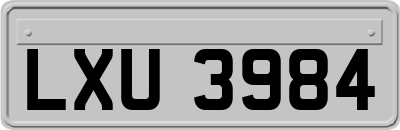 LXU3984