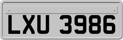 LXU3986