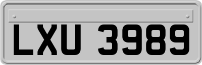 LXU3989