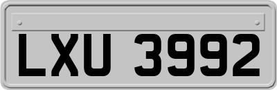 LXU3992
