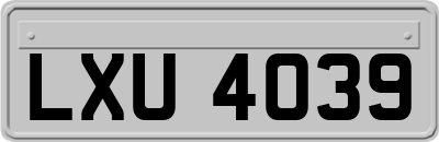 LXU4039