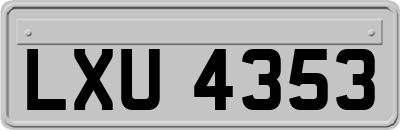 LXU4353