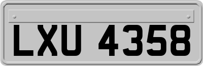 LXU4358