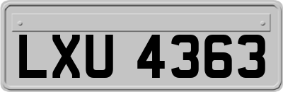 LXU4363