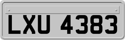 LXU4383