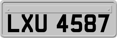 LXU4587
