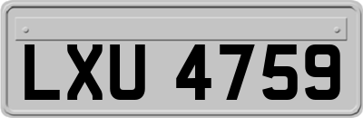LXU4759