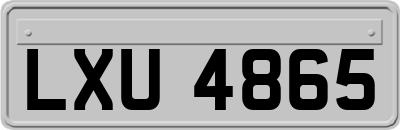 LXU4865