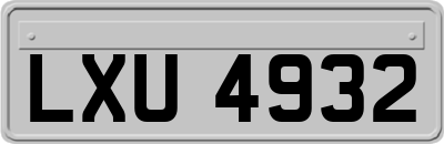 LXU4932