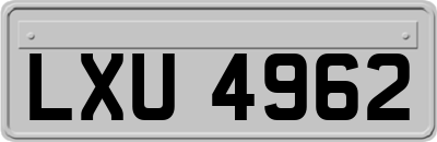 LXU4962